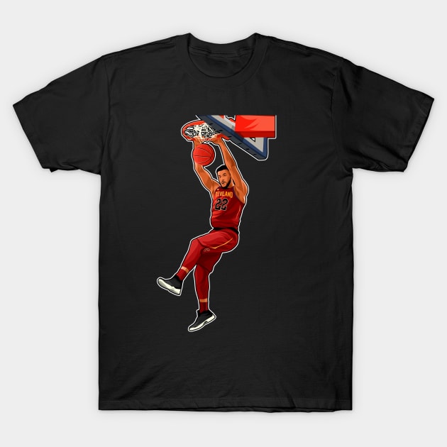 Larry Nance Jr #22 Dunk T-Shirt by GuardWall17